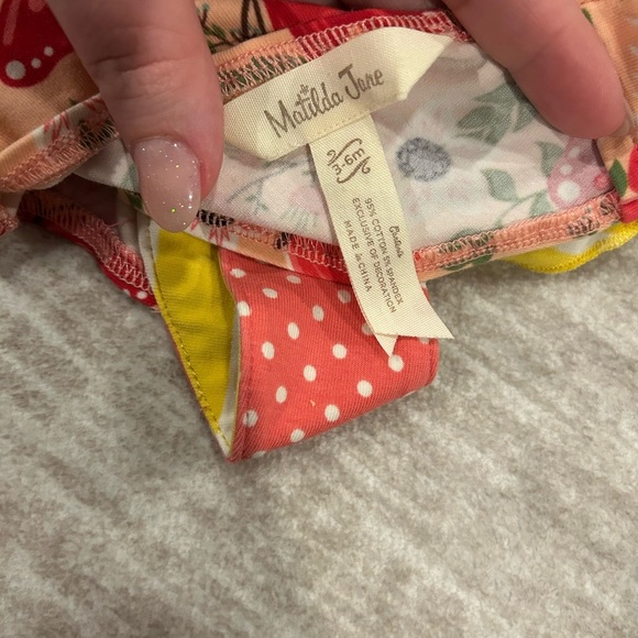 Matilda Jane Dress and Shorts Set - Red and Yellow EUC - Picture 5 of 5